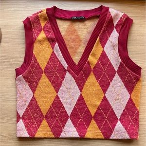 Zara Cropped Vest